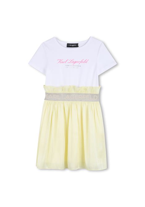 Abito con logo KARL LAGERFELD KIDS | Z31146T01
